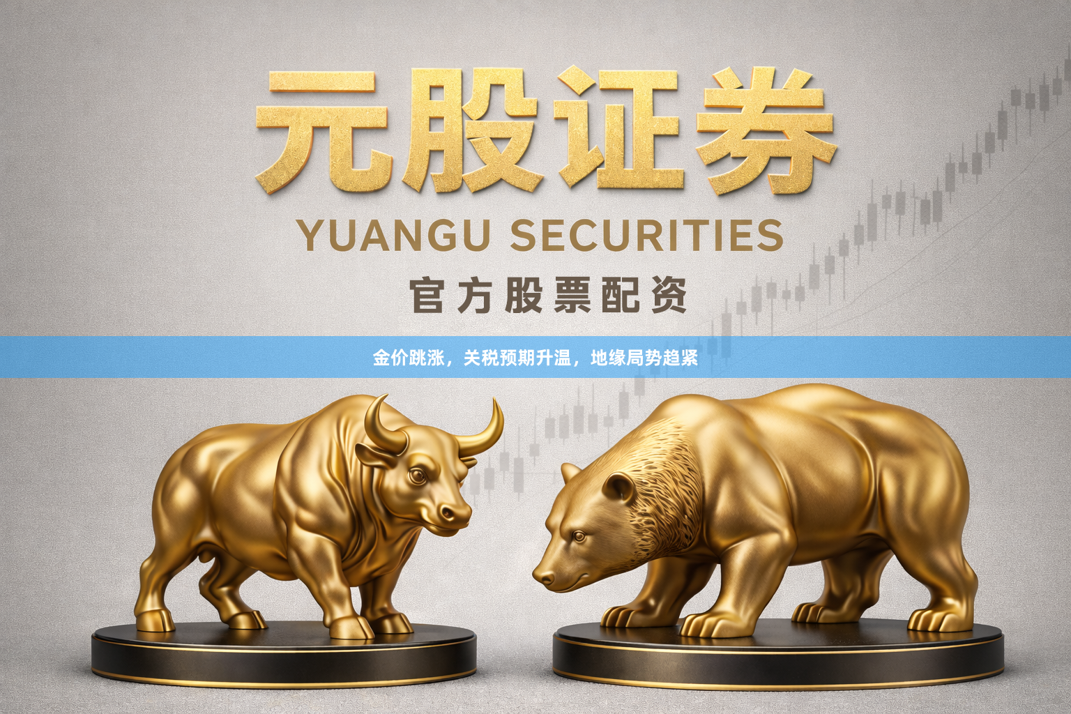 金价跳涨，关税预期升温，地缘局势趋紧
