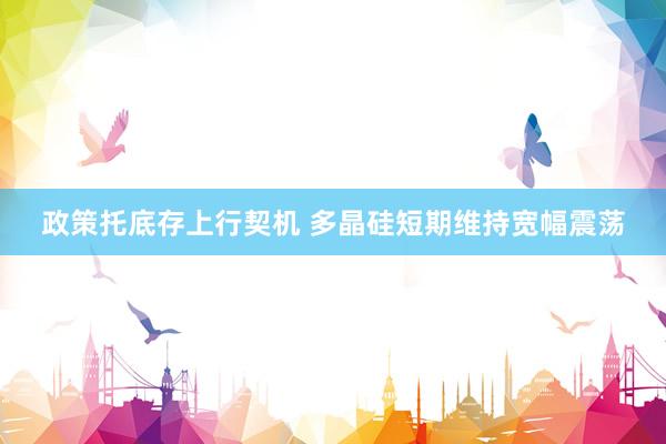 政策托底存上行契机 多晶硅短期维持宽幅震荡